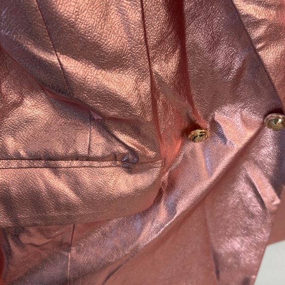 BuddyLove Avery Metallic Pink Blazer - Picture 3 of 5